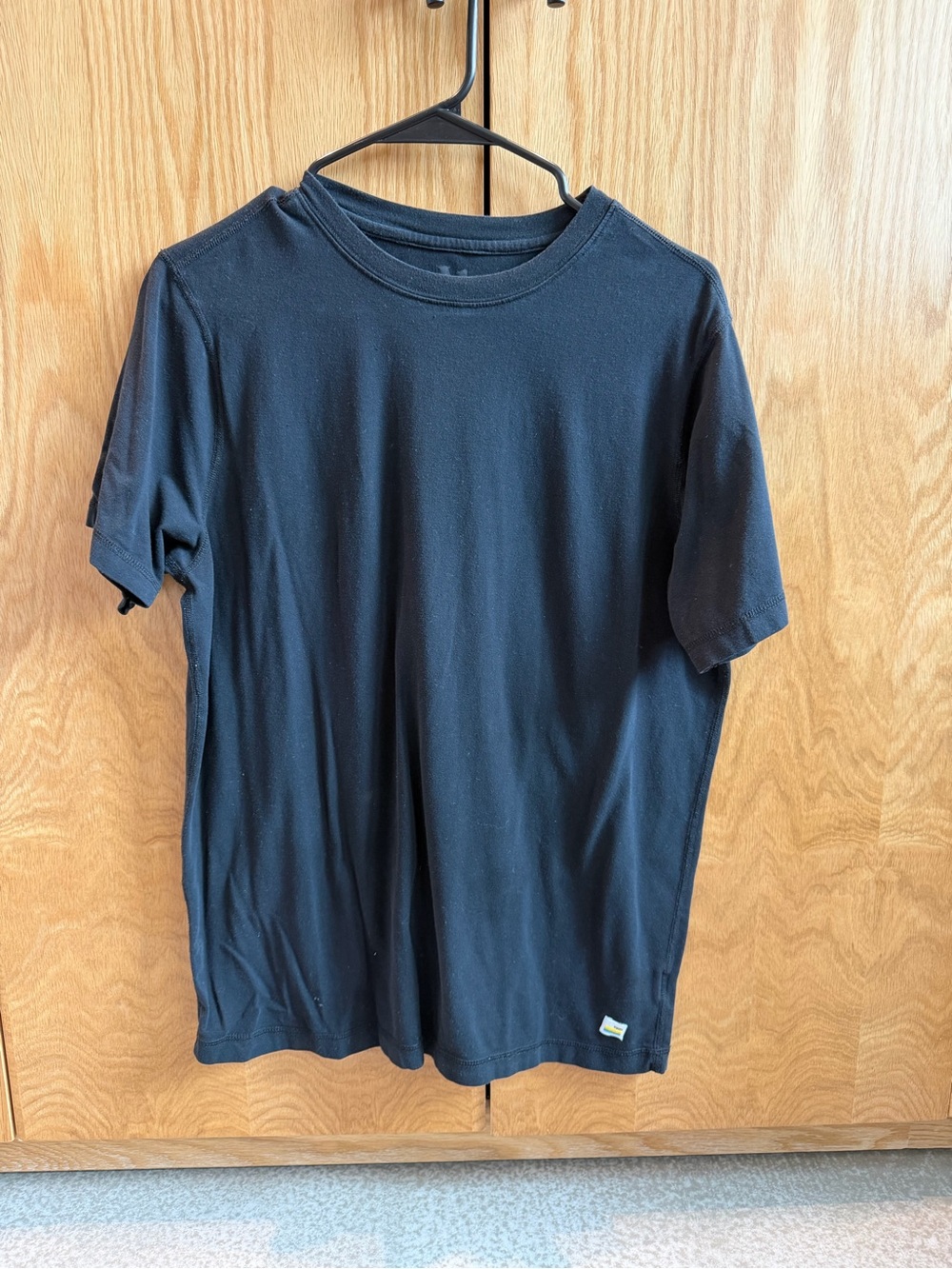 Vuori Black Short Sleeve Crew T-Shirt